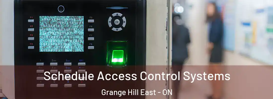  Schedule Access Control Systems Grange Hill East - ON