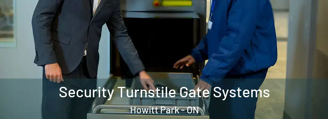  Security Turnstile Gate Systems Howitt Park - ON