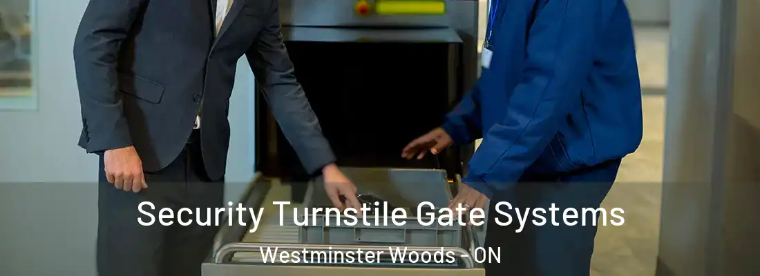  Security Turnstile Gate Systems Westminster Woods - ON