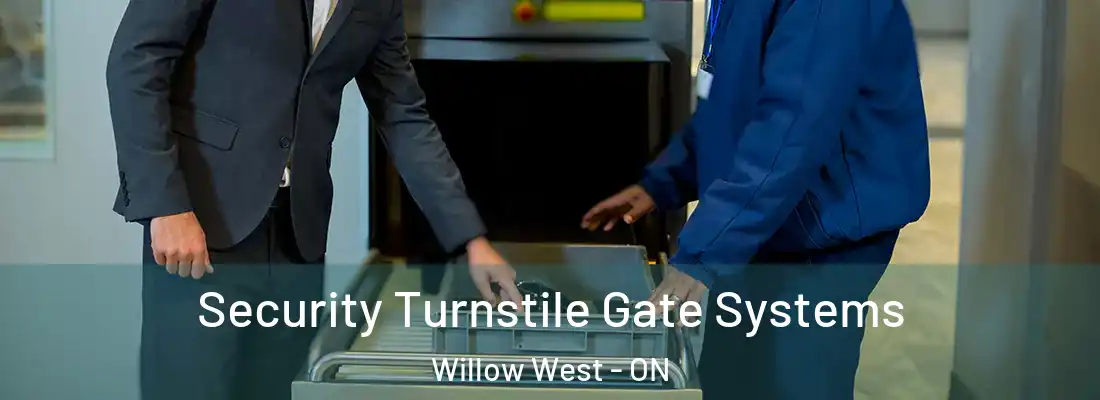  Security Turnstile Gate Systems Willow West - ON