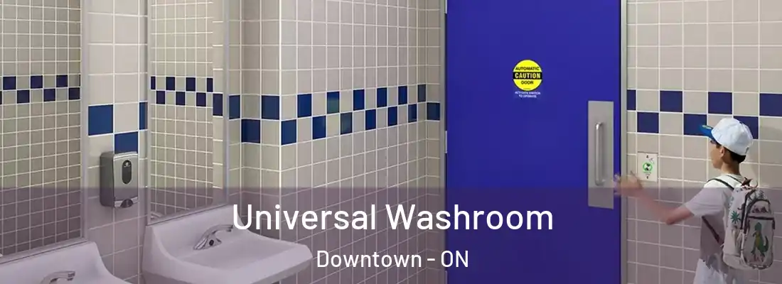  Universal Washroom Downtown - ON
