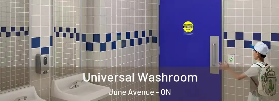 Universal Washroom June Avenue - ON