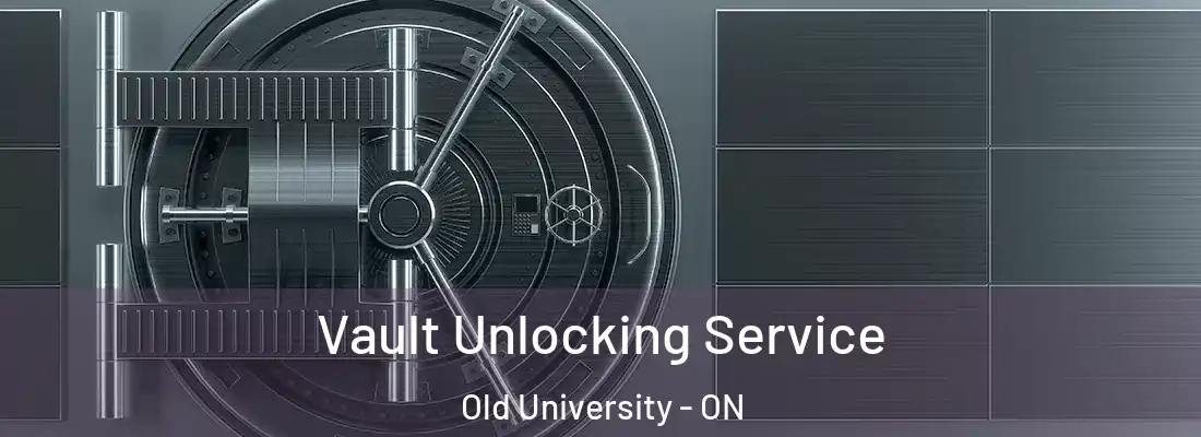 Vault Unlocking Service Old University - ON