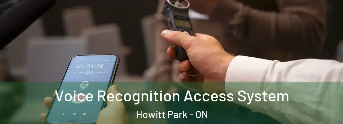  Voice Recognition Access System Howitt Park - ON
