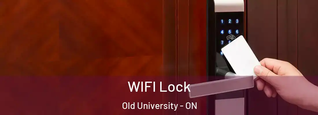  WIFI Lock Old University - ON