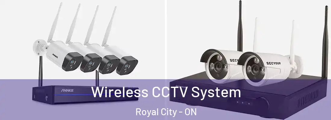  Wireless CCTV System Royal City - ON